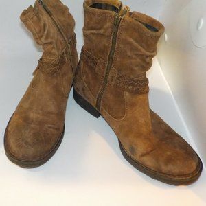 Born Suede Boots Size 7.5